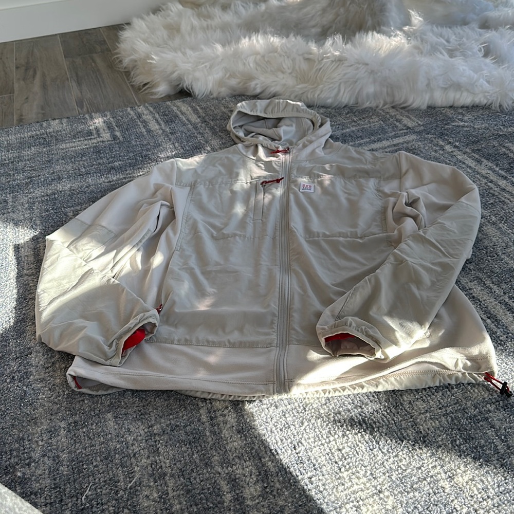 Topo designs men’s size medium lightweight zip up jacket